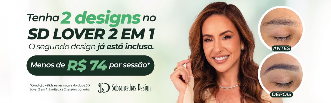 SD Center 3 - Sobrancelhas Design